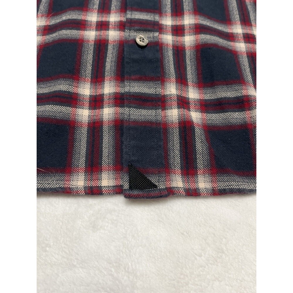 UNTUCKit Men's L "Rondel" Long Sleeve Button-Up Shirt Red White Blue - Picture 2 of 4